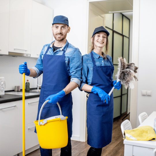 Dirty kitchen from lack of cleaning