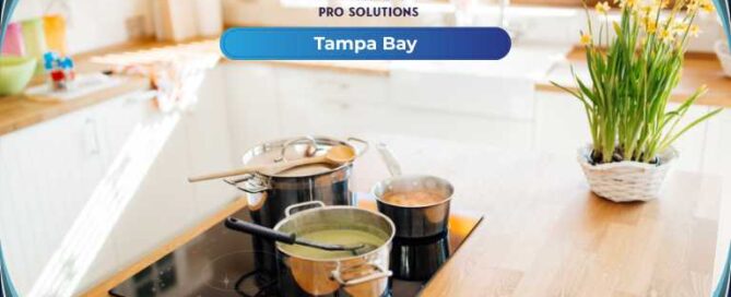 glass cooktop cleaner for removing grease and residue