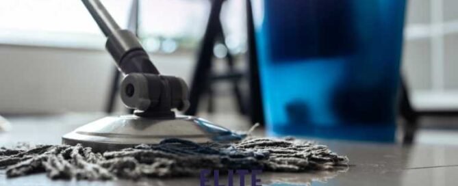 Professional commercial floor cleaning for a Tampa Bay business